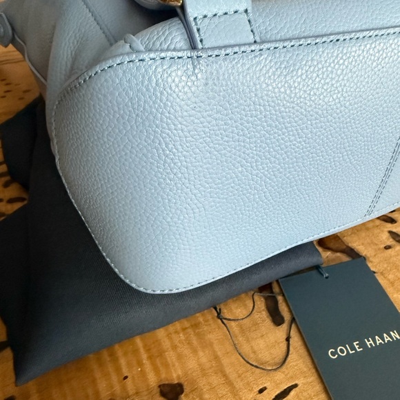 Cole Haan Grand Ambition Convertible Leather Backpack - Picture 14 of 15